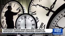 Many concerned over daylight savings time and its effects News Clip