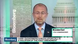 Zuckerberg's Regulation Call Violates First Amendment, FCC's Carr Says News Clip