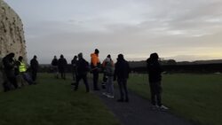 People gather for winter solstice ceremony at prehistoric monument in Co Meath News Clip