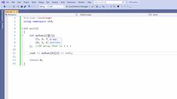 C++ Developer - Multi-Dimensional Arrays Instructional Video