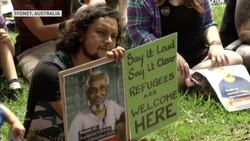 Global protests against Trump's travel ban News Clip