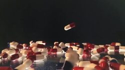 UK: Stockshots of Prescription Painkillers. News Clip