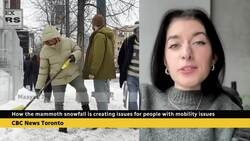 ‘I am stuck’: Torontonians with disabilities call for better accessibility in snow News Clip
