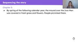 Sequencing and retelling the story of 'The Iron Man' Instructional Video