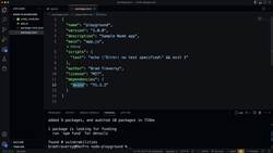 Modern JavaScript from the Beginning - Second Edition - NPM Packages/Modules Instructional Video