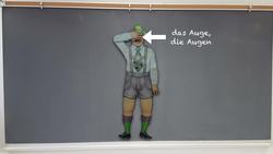 German for Beginners #18: Kopf Schulter Knie & Fuß Instructional Video