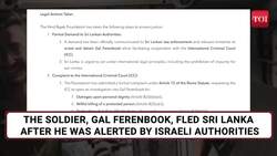 IDF Soldier Accused Gaza War Crimes Flees Sri Lanka Over Arrest Fears | Watch News Clip