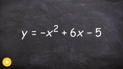 Graphing a qudratic by converting to vertex form Instructional Video