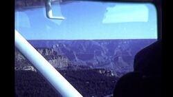A flight over Grand canyon, Arizona. 1981 Stock Footage