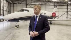 Grant Shapps grounds Russian oligarch’s private jet at Biggin Hill News Clip