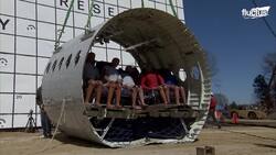 Inside NASA Facility Cruelly Dropping Helicopter Fuselage From the Air Instructional Video