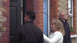 Tanaiste Micheal Martin canvass in Stoneybatter ahead of the local and European elections News Clip