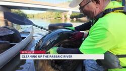 Exclusive: Volunteer group cleans up the Passaic River, one tire at a time News Clip