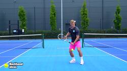 Striking - (Tennis) Backhand slices Instructional Video