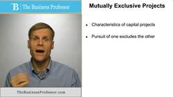 Mutually Exclusive Projects Instructional Video