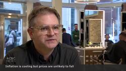 Inflation might be easing but don't expect prices to fall News Clip