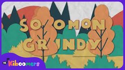 Solomon Grundy Song | The Kiboomers | Days of the Week Instructional Video