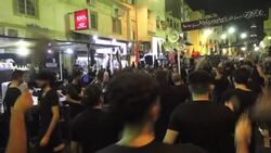 CLEAN : Bahraini Shiite Muslims perform rituals marking Ashura News Clip