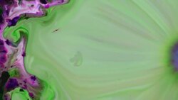 Abstract Colorful Mixing Oil And Paint Blasting Background Texture Stock Footage