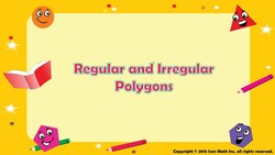 Regular & Irregular Polygons Instructional Video