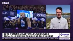 Volleyball Player Called Racist Slur Says BYU Staff Failed To Act News Clip