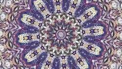 Round mandala pattern. Stock Footage