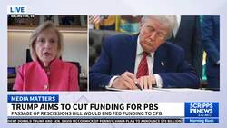 PBS president responds to potential cuts to public broadcasting News Clip