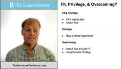 Fit, Privilege and Overcoming - Career Development Instructional Video