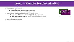 Linux Network Administration - rsync - Remote Synchronization Instructional Video