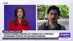 'Relentless': Russia Squeezes Ukrainian Strongholds In East News Clip