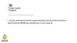UK: Report on COVID-19 deaths says racism a risk for minorities News Clip