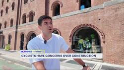 Cyclists irked by disrupted bike lane near towering Williamsburg development News Clip