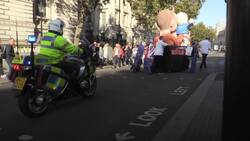 Anti-Brexit march: Giant puppets of PM and Dominic Cummings paraded through London News Clip