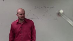 How congruent triangles compare to similar triangles Instructional Video