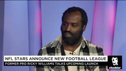 Ex-NFL Star Ricky Williams Says New Football League Will Update Old-School Ownership Structure News Clip
