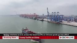 Beijing retaliates as U.S. across-the-board tariffs on Chinese goods go into effect News Clip