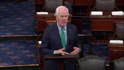 Senator Cornyn floor remarks on opioids smuggled from China in US mail Stock Footage