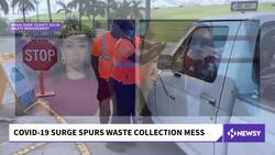 COVID-19 Surge Spurs Waste Collection Woes News Clip