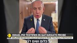 Israel: PM Netanyahu Testifies In Qatargate Probe, Slams 'Political Witch Hunt' News Clip