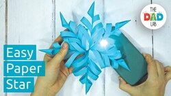 DIY Craft: Paper Star Instructional Video