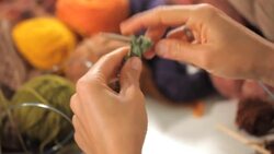 How to Join the Round Using 2 Circular Needles Instructional Video