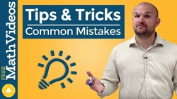 Summary for writing the equation of a parabola in conic sections Instructional Video