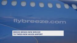 Breeze Airlines launches service out of Tweed-New Haven Airport News Clip