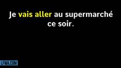 Learn French: know the futur proche with Aller under 5 minutes. Instructional Video