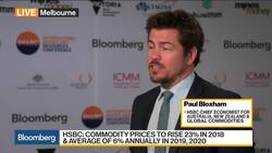 Commodity Prices May Rise Over Next Few Years, HSBC's Bloxham Says News Clip