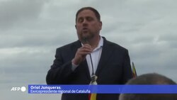 VOICED : Salen de prisión los líderes separatistas catalanes indultados News Clip