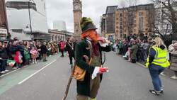 Lord Mayor of Belfast takes part in St Patrick's Day parade News Clip