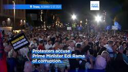 Protesters in Tirana, Albania demand resignation of Prime Minister Edi Rama Instructional Video