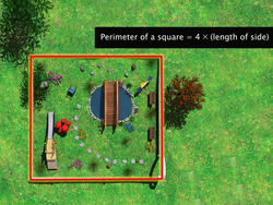 Applications of Perimeter and Area Instructional Video