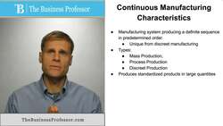 Continuous Manufacturing Instructional Video